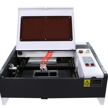 4040Co2 laser cutting machine engraving for fabric rubber plywood glass acrylic